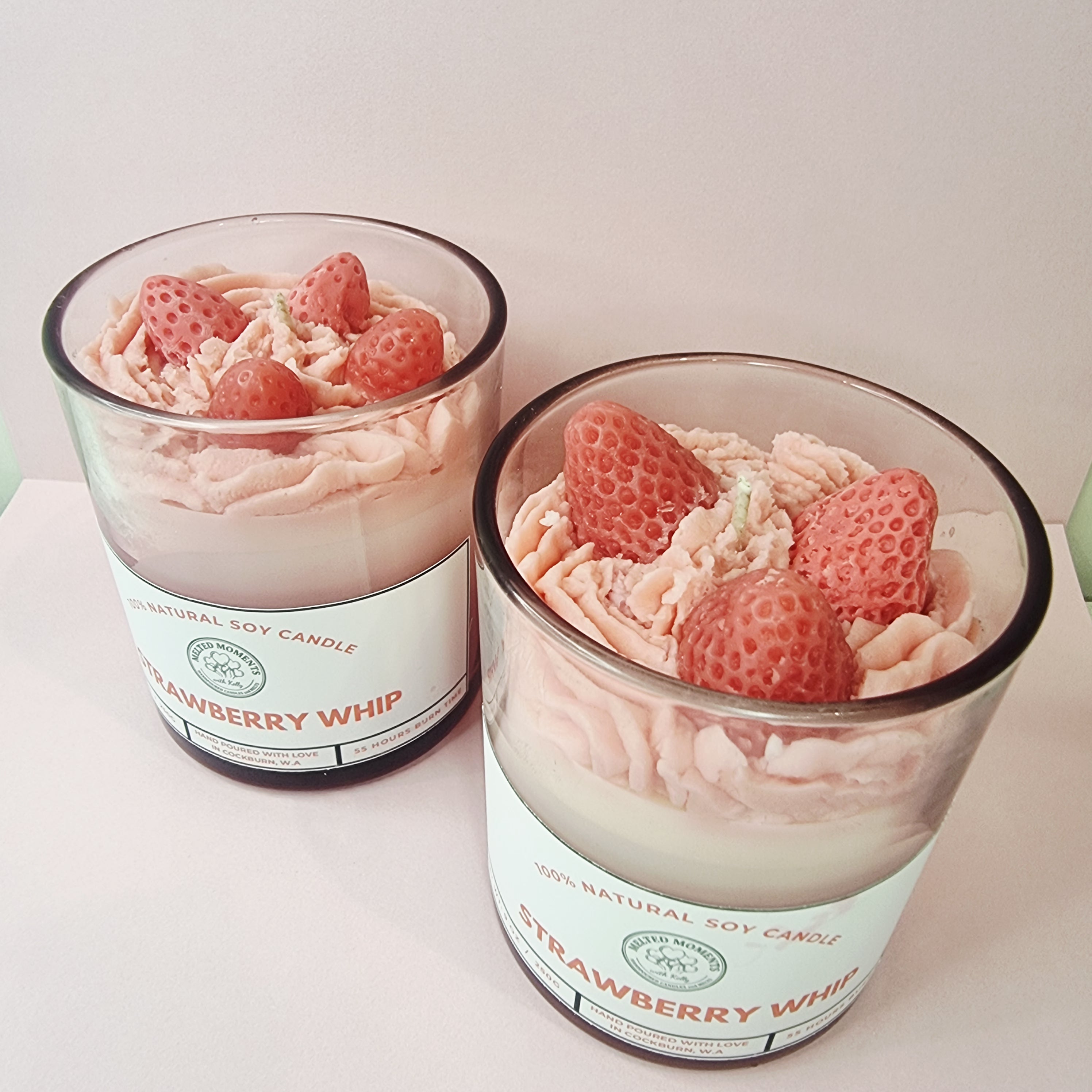 Strawberry Whip Soy Candle