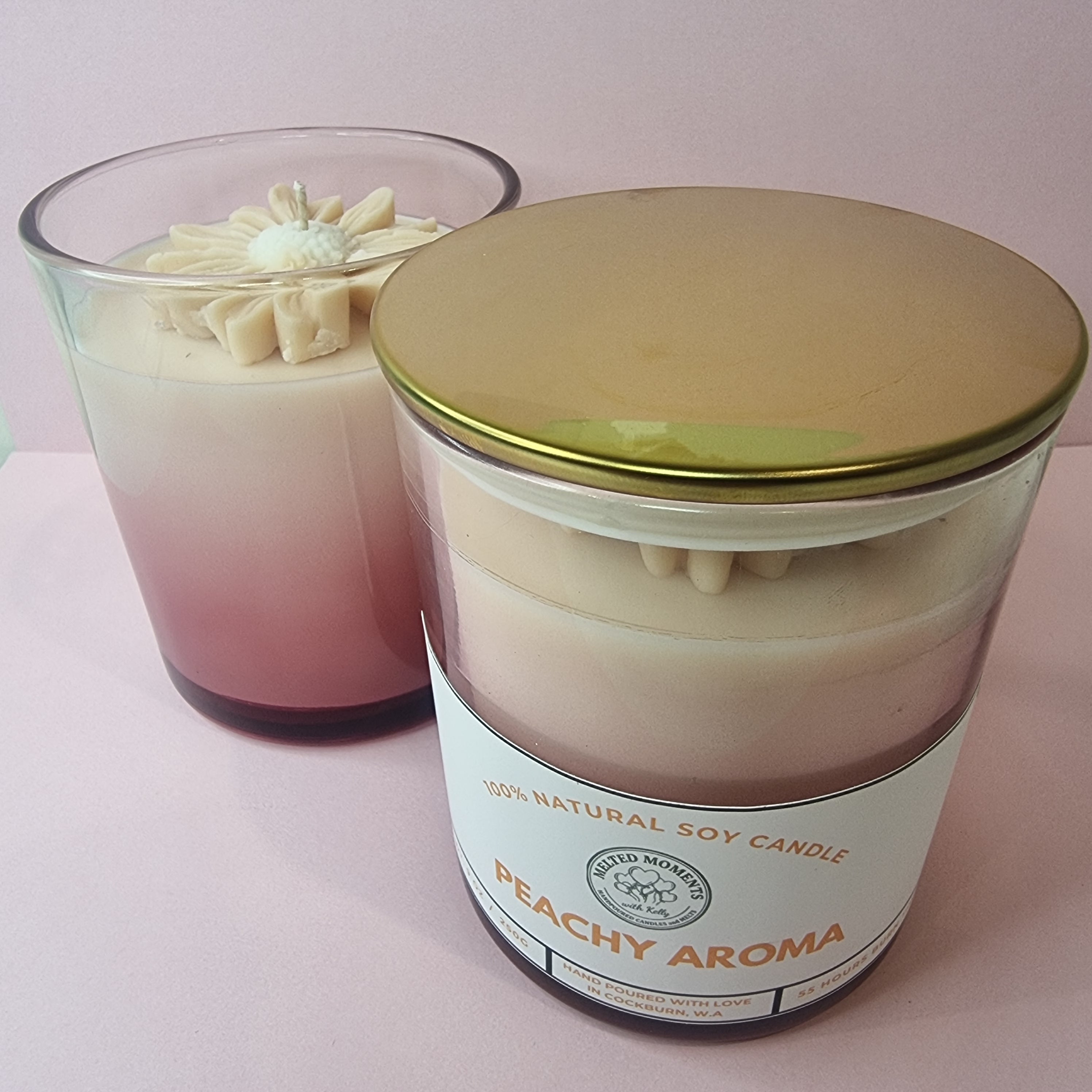Peachy Aroma Soy Candles