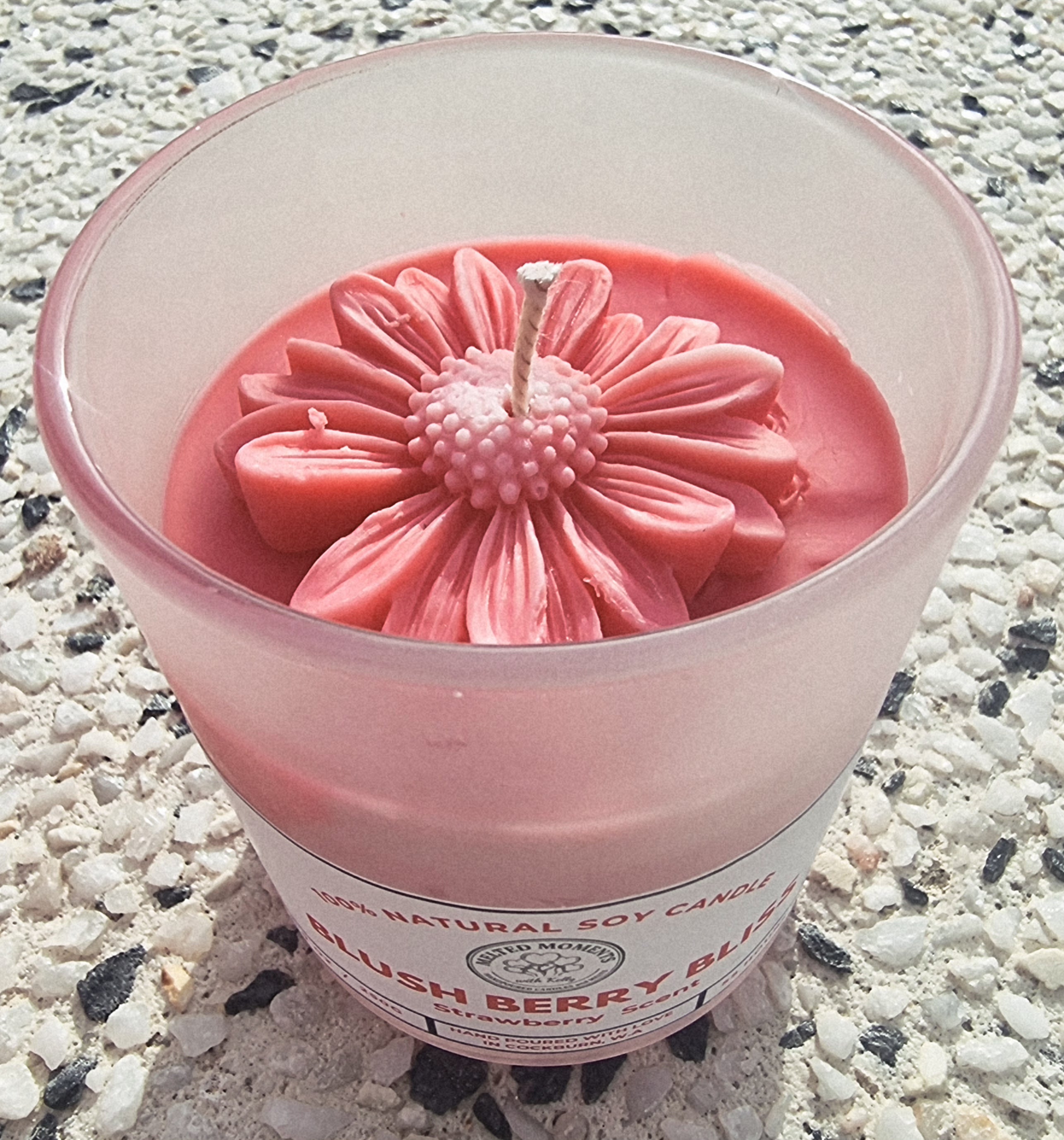 Blush Berry Soy Candle