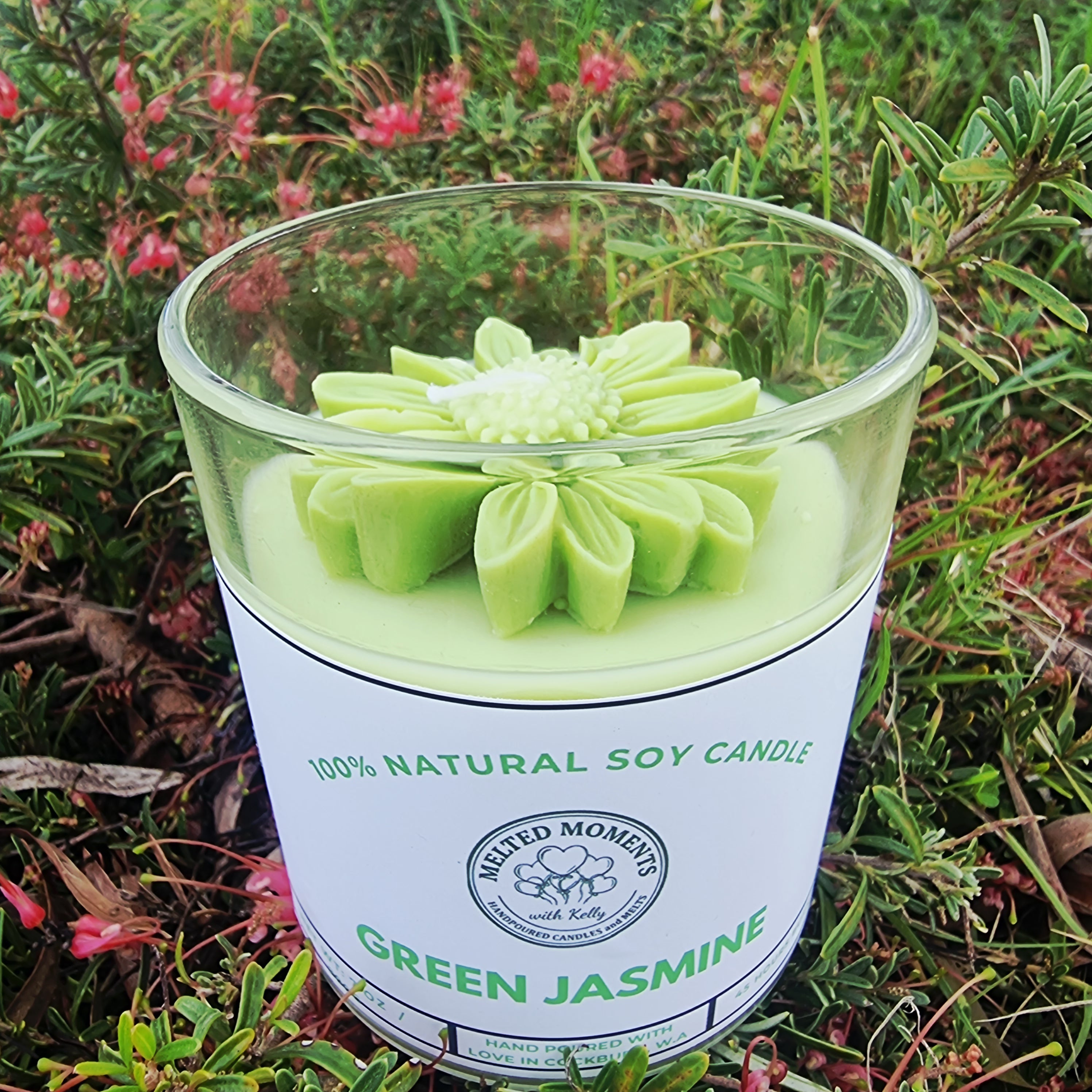 Green Jasmine Soy Candle